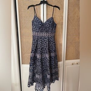 Self Portrait Midi Dress